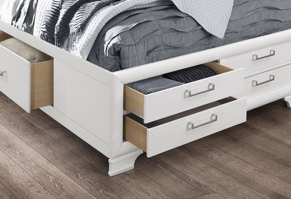 JORDYN WHITE KING BED GROUP