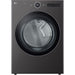 7.4 CF Ultra Large Capacity Electric Dryer, Wifi, Sensor Dry,Turbo Steam - DLEX6700B