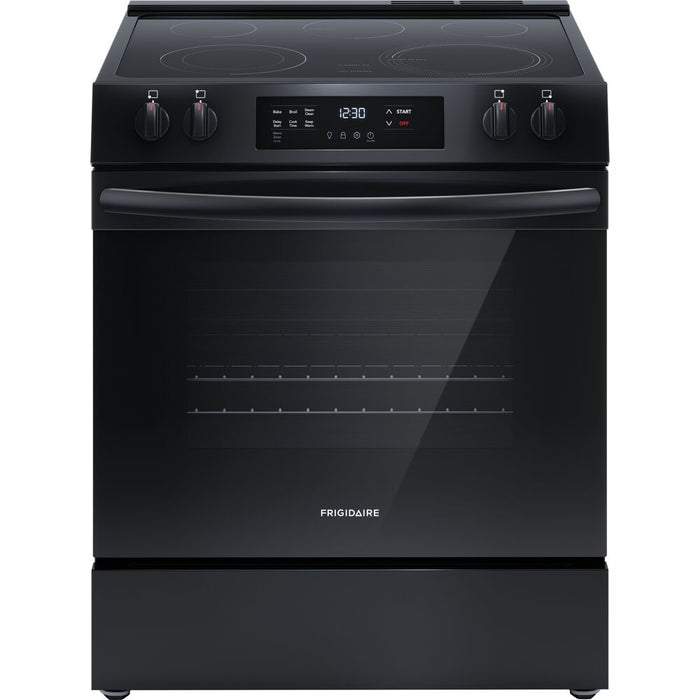30" Front Control Electric Range, smooth top, ADA - FCFE3062AB