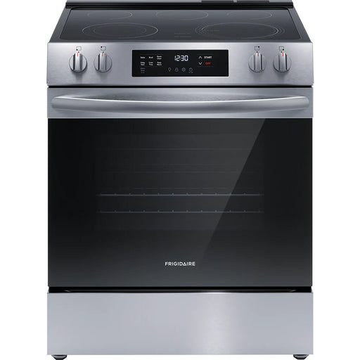 30" Front Control Electric Range, smooth top, ADA - FCFE3062AS