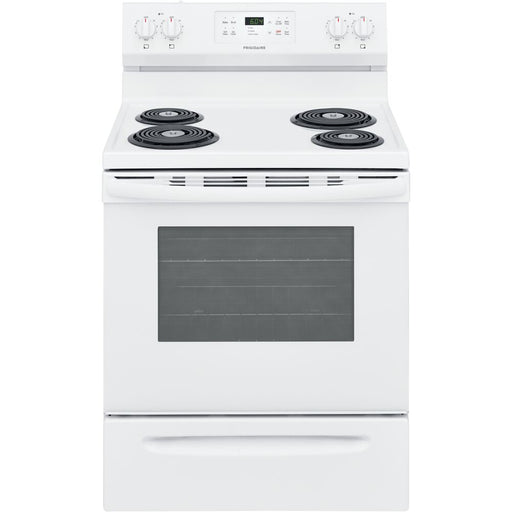 30" Electric Freestanding Range Coil top Self Clean - FFEF3016VW