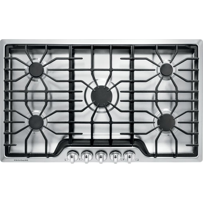 36" Gas Cooktop, 3 Interlocking Grates Continuous Grates, ADA - FFGC3626SS