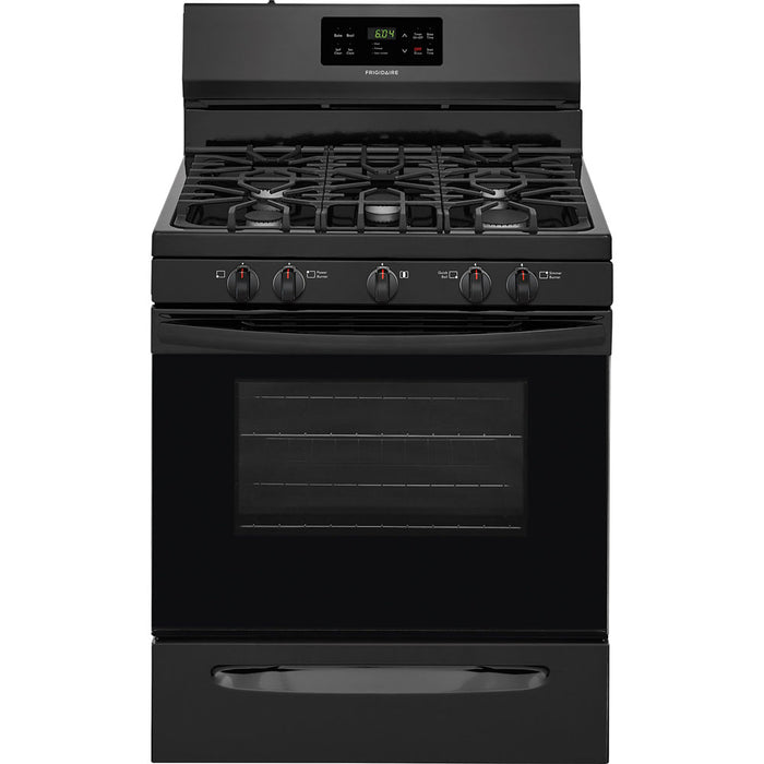 30" Gas Freestanding Range, Self Clean, 5.0 CF, Continuous Grates - FFGF3054TB
