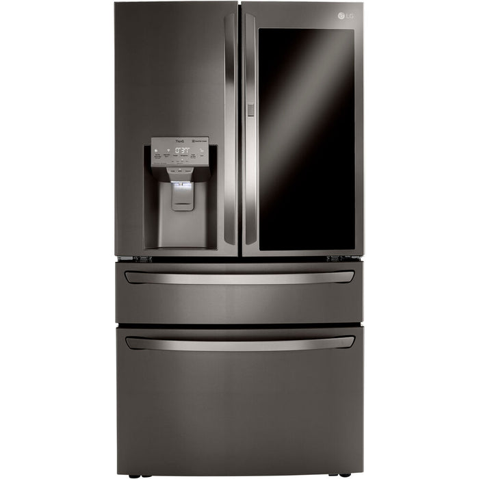 23 CF Counter-Depth 4-Door Refrig,InstaView DID,Craft Ice,Full Convert - LRMVC2306D