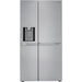 27 CF Side-by-Side DID, Dual Ice Maker with Craft Ice - LRSDS2706S