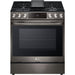 6.3 CF Dual Fuel Slide-In Range, ProBake Convection InstaView, Air Fry - LSDL6336D