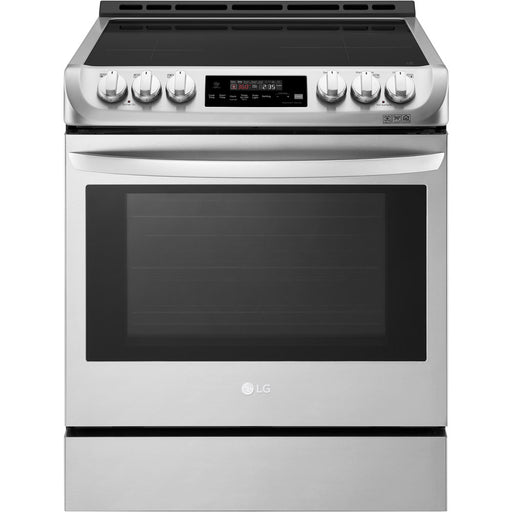 6.3 CF / 30" Induction Slide-In Range, ProBake Convection, ThinQ - LSE4616ST