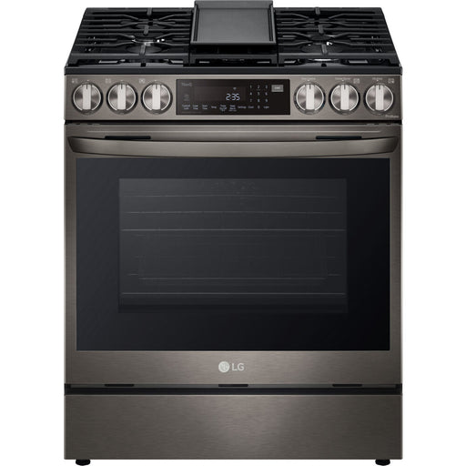 6.3 CF Gas Single Oven Slide-In Range, Instaview, Air Fry, ProBake,ThinQ - LSGL6335D