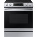 6.3 CF / 30" Induction Slide-In Range, Air Fry - NE63B8611SS