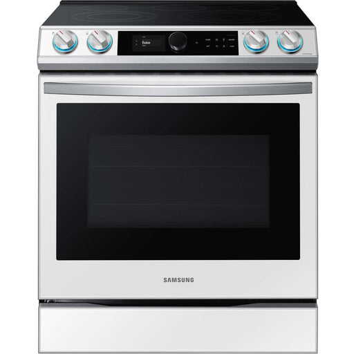 6.3 cu. ft Bespoke Series 30 Inch Smart Slide-in Electric Range - NE63BB871112AA