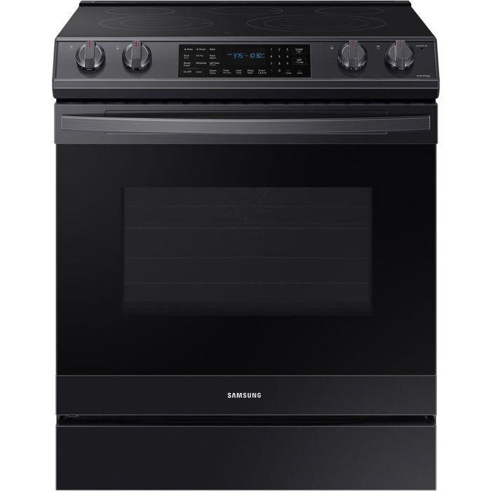 6.3 CF / 30" Electric Slide-In Range, Convection, Air Fry, Wi-Fi - NE63T8511SG