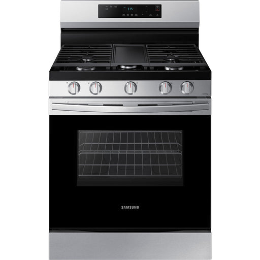 6.0 CF / 30" Smart Gas Range, Griddle - NX60A6111SS