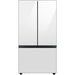 24 cf Smart BESPOKE 3Door Beverage Center in White Glass - RF24BB660012AA