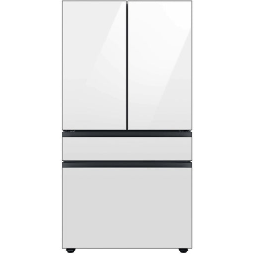 29 cf Smart BESPOKE 4-Door Beverage Center  in White Glass - RF29BB860012AA