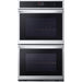 9.4 CF / 30" Smart Double Wall Oven with Fan Convection, Air Fry - WDEP9423F