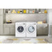 4.5 CF Front Load Washer (WM3400CW) & 7.4 CF Electric Dryer (DLE3400W) - WM3400CW-E-KIT