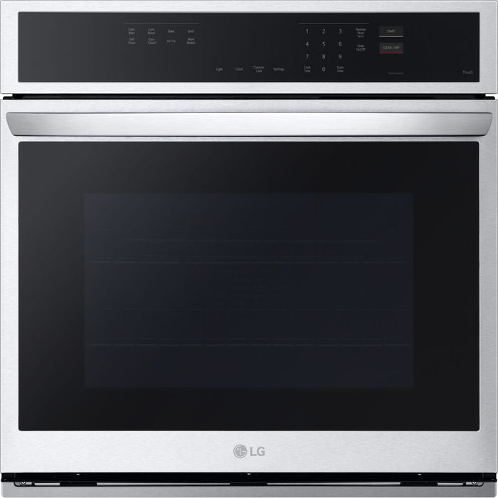 4.7 CF / 30" Smart Single Wall Oven with Fan Convection, Air Fry - WSEP4723F
