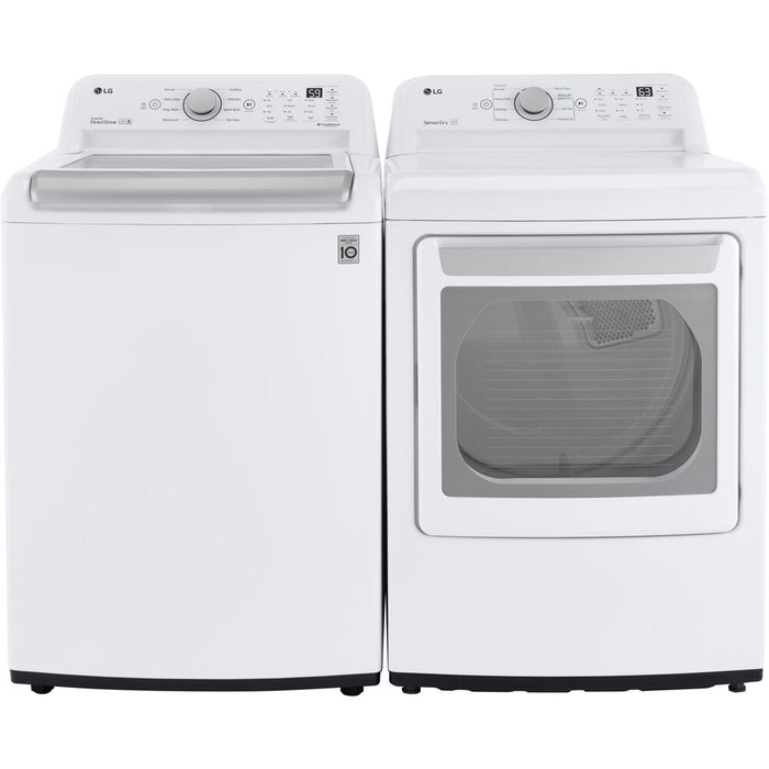 5.0 CF Top Load Washer (WT7150CW) & 7.3 CF Electric Dryer (DLE7150W) - WT7150CW-E-KIT