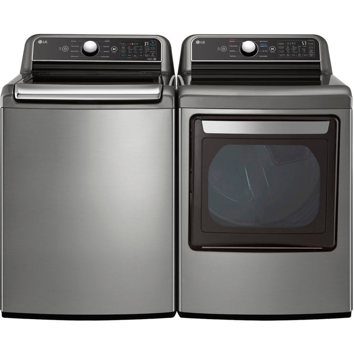 5.3 CF Top Load Washer (WT7405CV) & 7.3 Electric Dryer (DLE7400VE) - WT7405CV-E-KIT